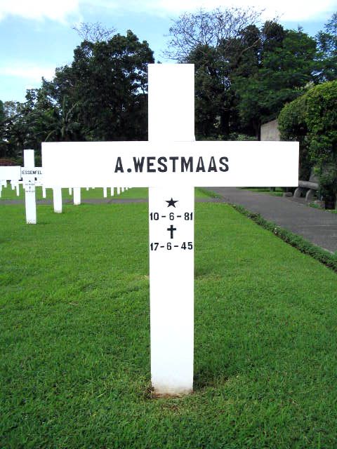 Afbeelding van graf of monument van Arie Westmaas