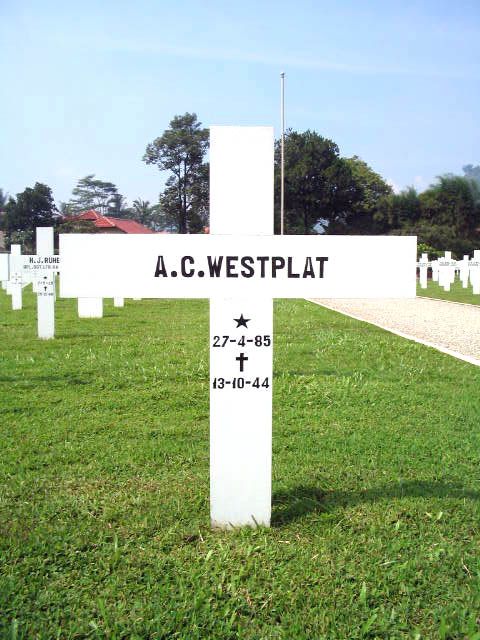 Afbeelding van graf of monument van Adriaan Cornelis Westplat