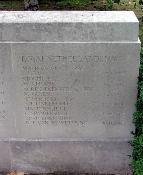 Afbeelding van graf of monument van Dirk Herman van de Wetering