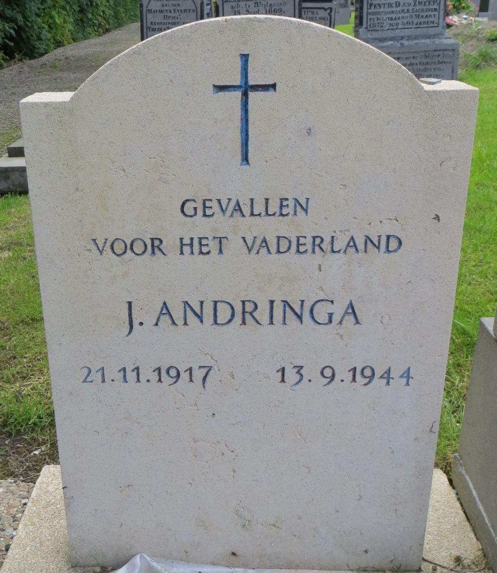 Afbeelding van graf of monument van Josef Andringa