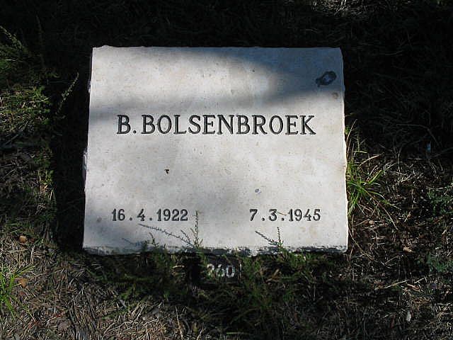 Afbeelding van graf of monument van Berend Bolsenbroek