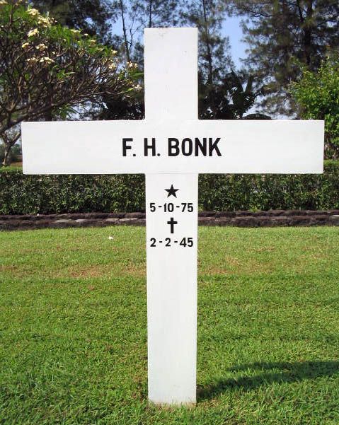 Afbeelding van graf of monument van Frederik Hendrik Bonk