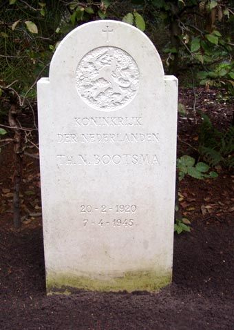Afbeelding van graf of monument van Theodorus Nicolaas Bootsma