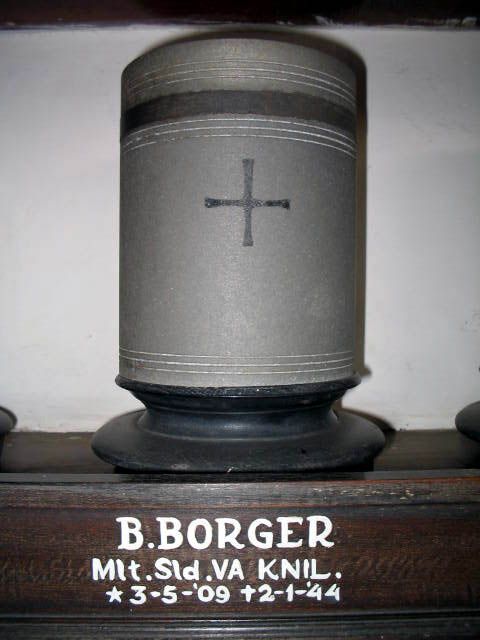 Afbeelding van graf of monument van Bart Borger