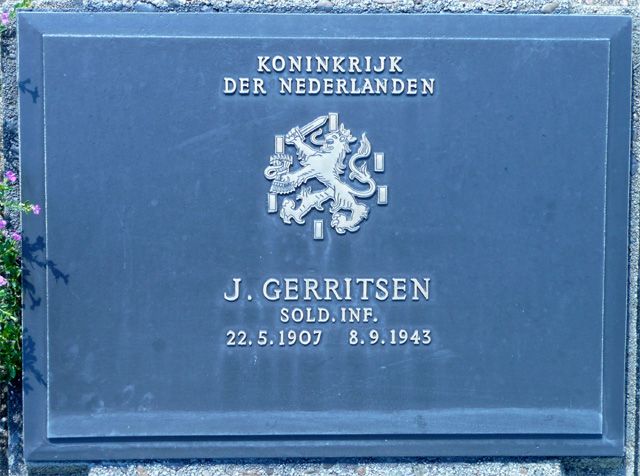 Afbeelding van graf of monument van Jan Gerritsen