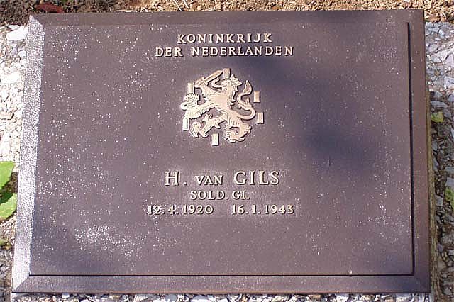 Afbeelding van graf of monument van Harry van Gils