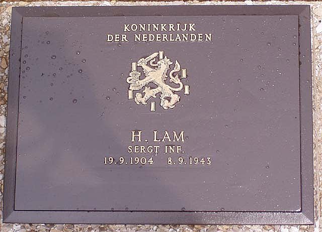 Afbeelding van graf of monument van Hermanus Lam