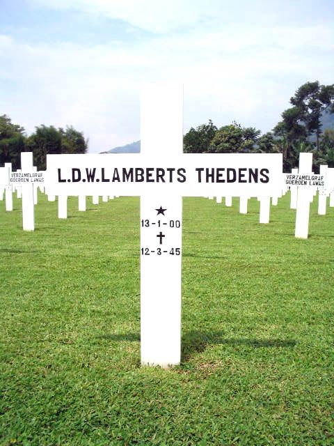 Afbeelding van graf of monument van Lodewijk Daniël Wilhelm Lamberts Thedens