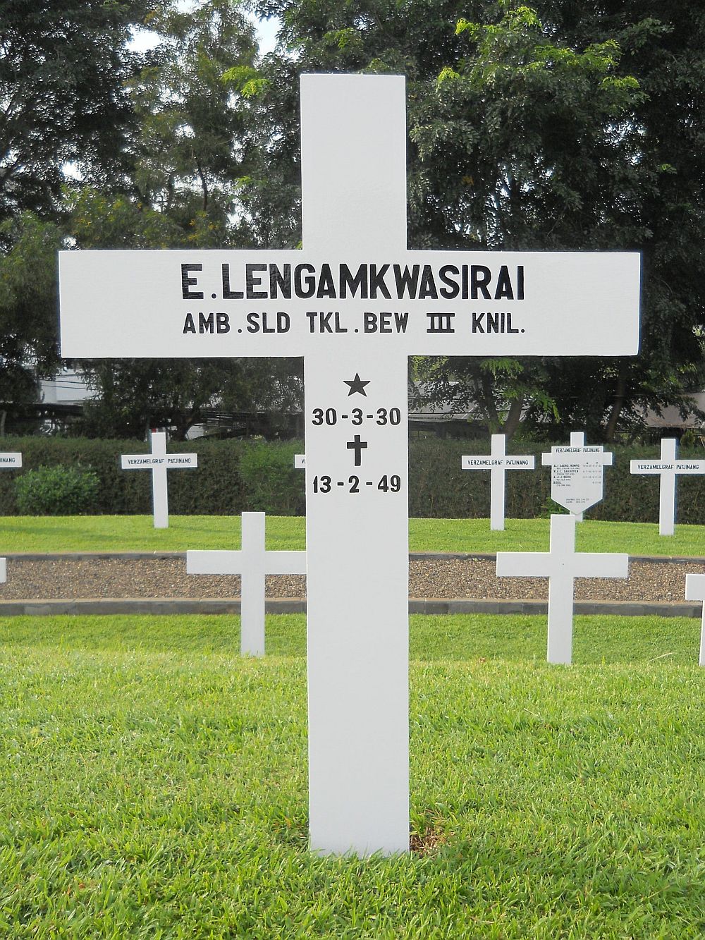 Afbeelding van graf of monument van Elias Lengamkwasirai