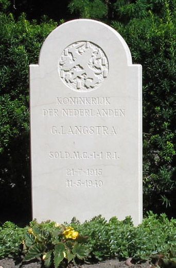 Afbeelding van graf of monument van Gerrit Langstra