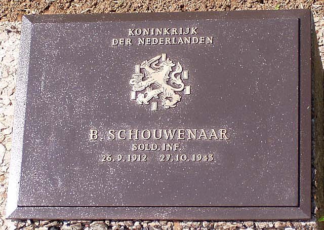 Afbeelding van graf of monument van Bastiaan Schouwenaar