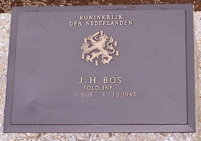 Afbeelding van graf of monument van Jan Herman Bos