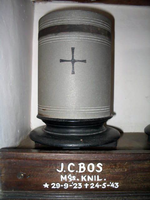 Afbeelding van graf of monument van Johannes Cornelis Bos