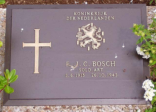 Afbeelding van graf of monument van Frederik Josephus Cecil Bosch