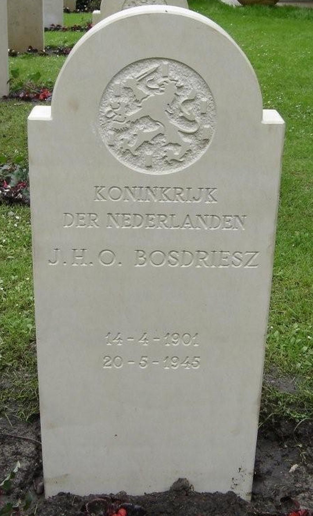 Afbeelding van graf of monument van Jan Hendrik Olivier Bosdriesz