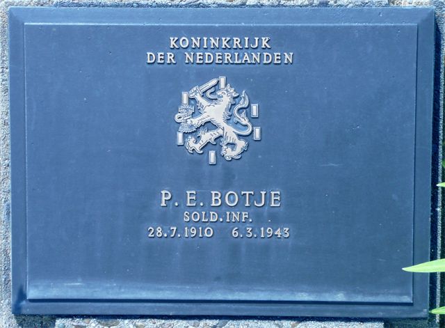 Afbeelding van graf of monument van Paul Eduard Botje