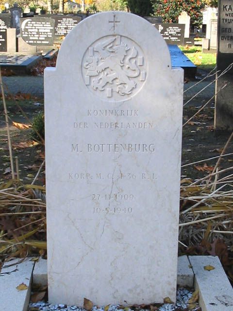 Afbeelding van graf of monument van Meindert Bottenburg