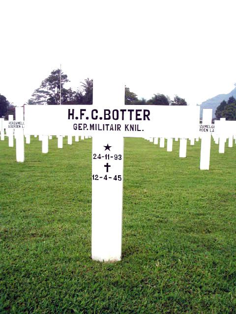 Afbeelding van graf of monument van Henri Francois Cornelis Botter