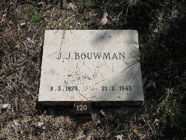 Afbeelding van graf of monument van Johannes Jacob Bouwman