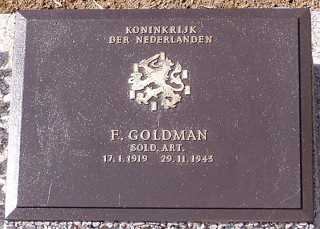 Afbeelding van graf of monument van Felix Goldman