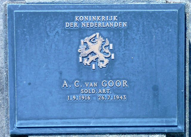 Afbeelding van graf of monument van Alphonse Constant van Goor
