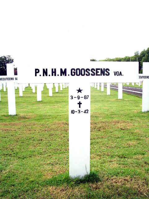 Afbeelding van graf of monument van Pierre Nicolas Hubert Marie Goossens
