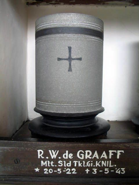 Afbeelding van graf of monument van Robert William de Graaff